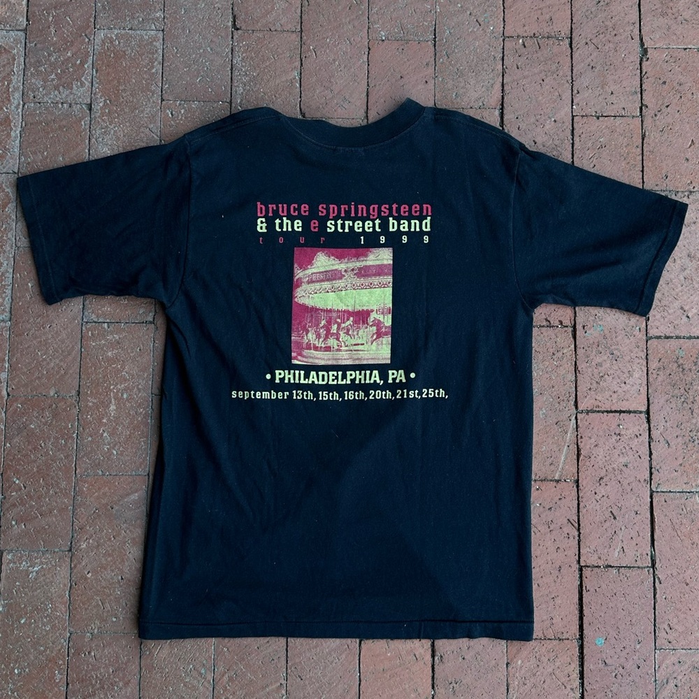 Vintage 1999 Bruce Springsteen concert t shirt Philadelphia  made in USA